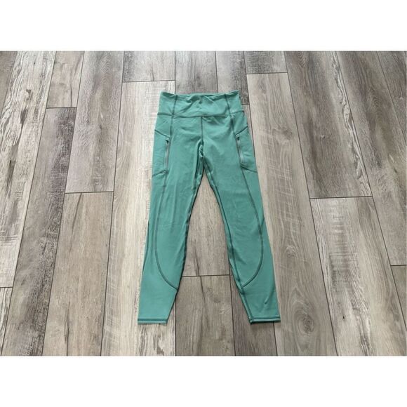 Athleta Teal Rainer Tight Leggings Size S - Picture 1 of 14